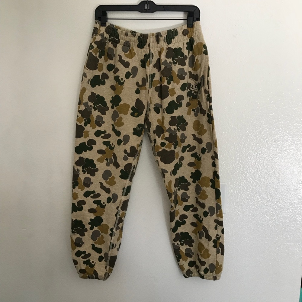 Crooks & Castles ‘Double Barrel’ camo sweatpants